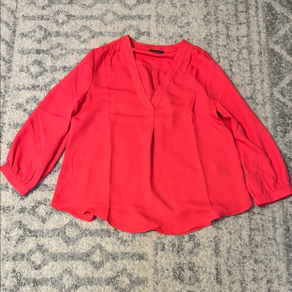 Vince Camuto Vibrant Coral Blouse